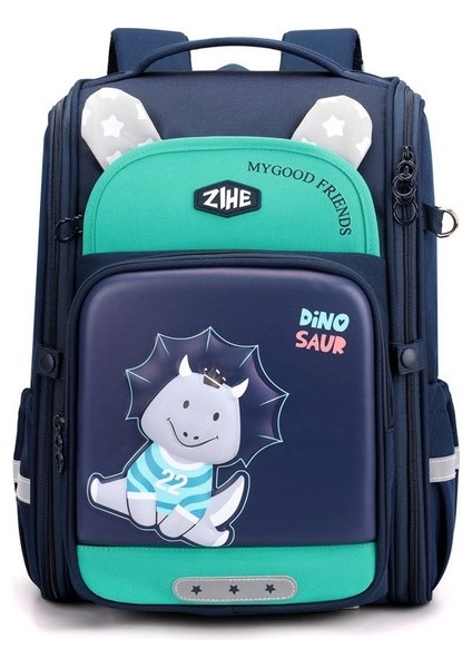 Öğrencisi Okul Için Büyük Kapasiteli Sevimli Kız Tek Boynuzlu At Okul Çantası (Yurt Dışından)
