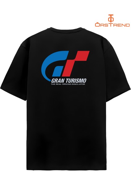 Gran Turismo Baskılı Oversize Tişört modelleri