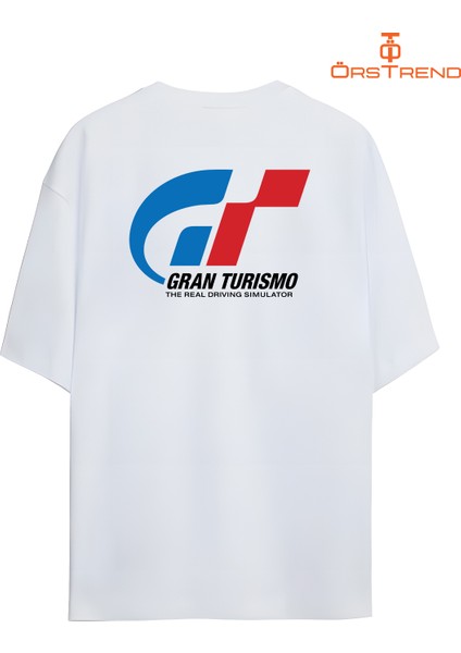 Gran Turismo Baskılı Oversize Tişört modelleri