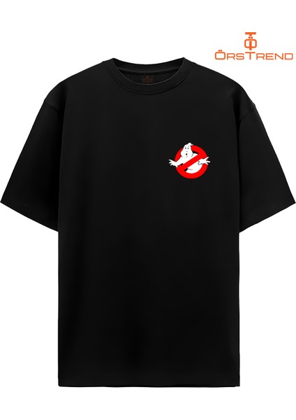 Ghostbusters Baskılı Oversize Tişört