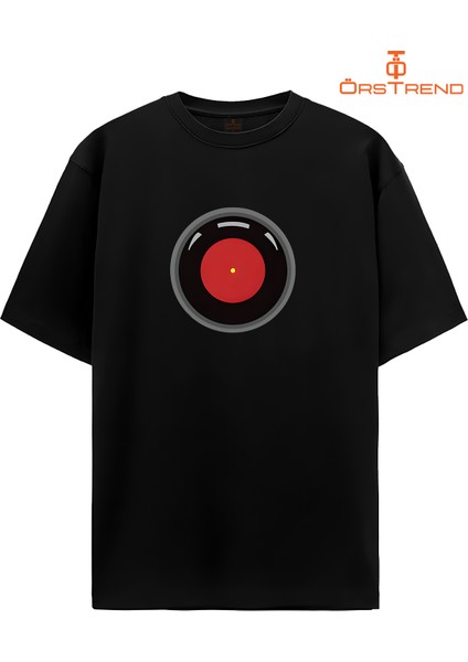 2001: A Space Odyssey Baskılı Oversize Tişört