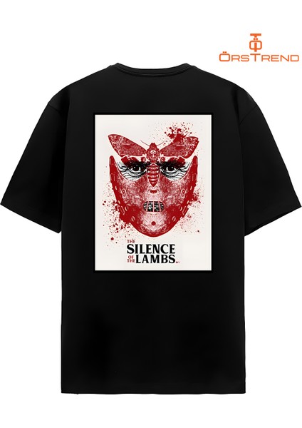 The Silence Of The Lambs Baskılı Oversize Tişört