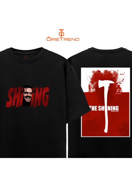 The Shining Baskılı Oversize Tişört