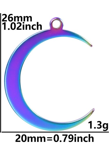 S630-R 6 Adetlot Büyücülük Celtic Düğüm Koruma Muska Charms Paslanmaz Çelik Wicca Tanrıça Üçlü Ay Kolye Подвеска Takı Için (Yurt Dışından)