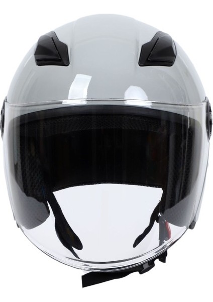 Kask Elektrikli Araç Motosiklet Emniyet Kaskı Erkek ve Kadın Her Mevsim Buğu Önleyici Yarım Kask (Yurt Dışından) fırsatları