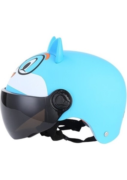Çocuk Kaskı, Elektrikli Araba, Motosiklet, Nefes Alabilen, Geçirmez ve Güneş Geçirmez Yarım Kask, Sevimli Kedi Kulaklı Kask (Yurt Dışından) fırsatları