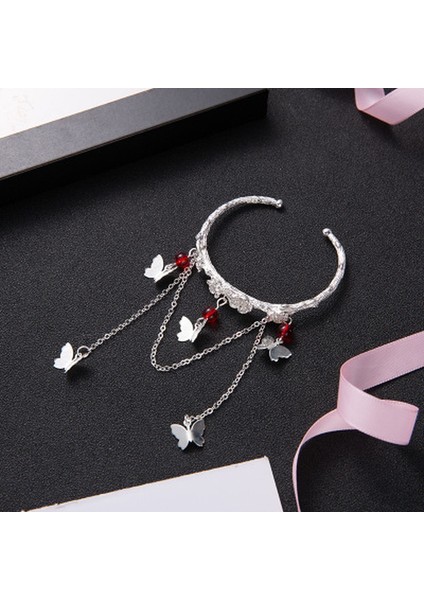 No.1 Boyutu Tian Guan Ci Fu Bilezik Kadın Bilezikler Bell Bilezikler Yuvarlak Takılar Vintage Gümüş Renk Pulseras Cennet Yetkilileri Nimet (Yurt Dışından)