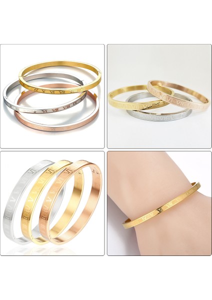 Py-Altın-6mm Kadınlar Için Trendy Kristal Bilezikler Moda Bileklik Bileklik Titanyum Aşk Pulseiras Paslanmaz Çelik Bilezik Feminina Takı Hediye (Yurt Dışından) indirimleri