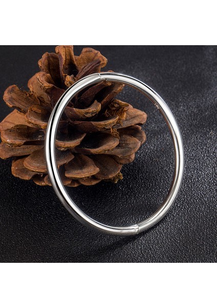 ÇKP-277 Moda Vintage Sıkıştırmak Gümüş Renk Bilezik Takı Gümüş Bilezik ve Bilezik Kadınlar Için Srebrna Bransoletka Pulsra De Plata (Yurt Dışından) modelleri