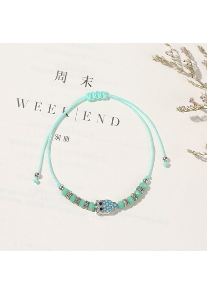 NO.45369 Boyutu Eldeki Basit Bohemya Kristali Hayvan Bilezikler Sonsuzluk Baykuş Halat Bilezik Arkadaşlar Için Hediye Yaz Tatil Takı (Yurt Dışından) fiyatları