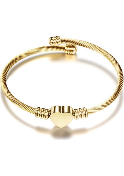 NO.83044 Boyutu Aziz Benedict Madalya Manşet Charm Bilezik Bileklik Altın Gümüş Renk Paslanmaz Çelik Tel Pulseira Bileklik Takı Kadınlar Için (Yurt Dışından)