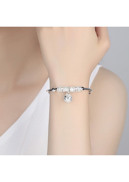 SL092-S Ayarlanabilir Gümüş Renk Dreamcatcher Püskül Tüy Yuvarlak Boncuk Charm Bilezik Bells Topu Bileklik Kadınlar Için Zarif Takı (Yurt Dışından) fırsatları
