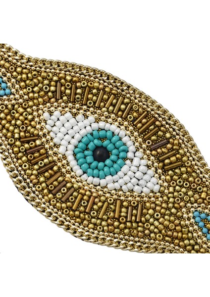 B Vintage El Yapımı Boncuk Şeytan Göz Bileklik Bileklik Kadın Erkek Bohemian Etnik Arap Afgan Elbise Türk Çingene Tribal Takı (Yurt Dışından) indirimleri