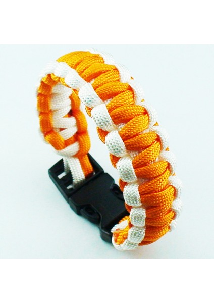 Renkli Açık Paracord Survival Bileklik Bileklik Erkekler Gümüş Ton Kafatası Halat Bileklik Kamp Yürüyüş Acil Toka Bilezik Jewery (Yurt Dışından) indirimleri