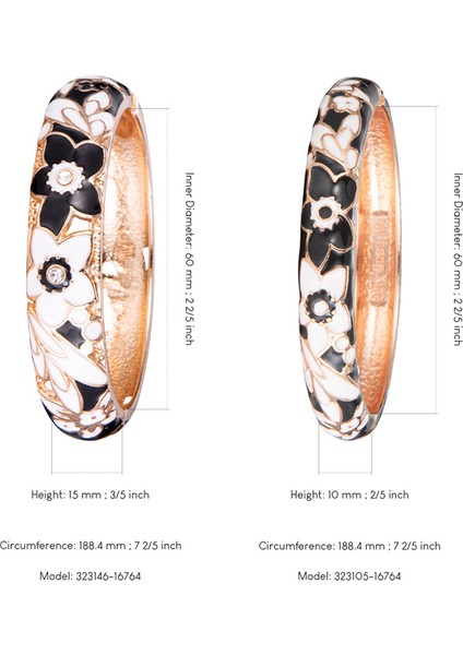 Bej Kadınlar Için Bileklik Çift Emaye Bileklik Seti Emaye Işi Kadın Takı Aksesuarları Hint Tarzı Dubai Trendy Metal Bilezik El Üzerinde (Yurt Dışından) fiyatları