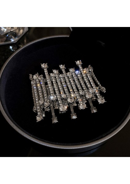 Gümüş Fyuan Moda Geometrik Zirkon Kristal Bilezik Kadınlar Için Ayarlanabilir Esneklik Bilezikler Parti Takı Hediyeler (Yurt Dışından) modelleri