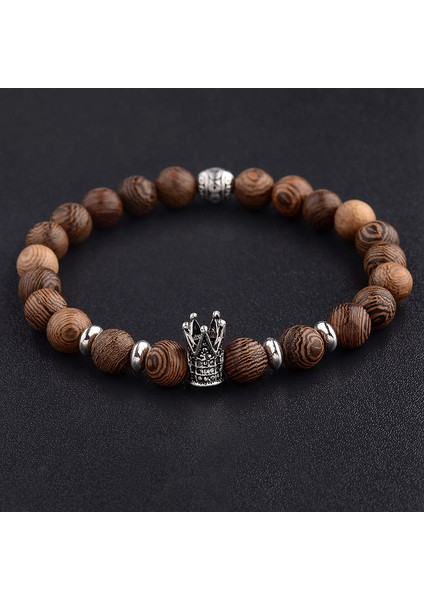 ABK040-3 Sıcak Erkekler Doğal Ahşap Boncuklar Çapraz Bilezikler Oniks Meditasyon Namaz Boncuk Bilezik Kadın Ahşap Yoga Takı Homme (Yurt Dışından) modelleri