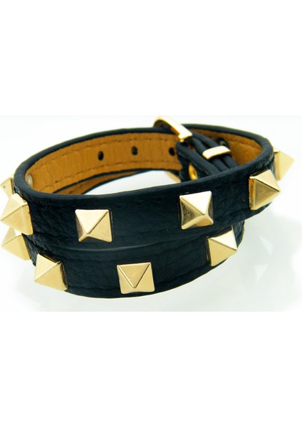 Altın Punk Geometrik Dokulu Perçin Bileklik Kadın 8 Renk Seçin Lüks Kişilik Takı Kemer Tokası Bilek Bilezik Erkekler Z309 (Yurt Dışından) modelleri