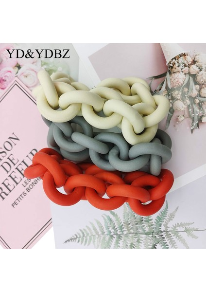 G Hiçbir Metal Bilezikler Etsy Shop El Işi Vintage Takı Kadınlar Için Kauçuk Pulsera Boho Hiphop Punk Tarzı Zincir Rahat Moda (Yurt Dışından)