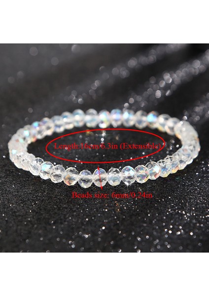 A2-2 Adet Yeni Yapay Avusturya Kristal Bilezik Fashioy Taş Boncuk Esneklik Halat Strand Bilezikler Kadınlar Takı Için (Yurt Dışından) fiyatları