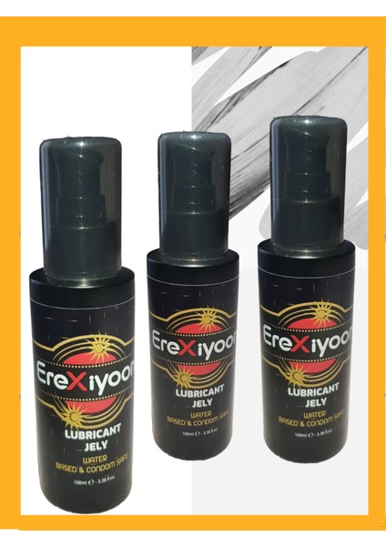 Lubricant Jel Anal,vajinal ve Oral Cinsel Jel 3 Ad 100 ml