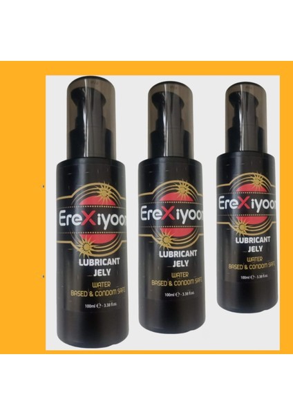 Lubricant Jel Anal,vajinal ve Oral Cinsel Jel 3 Ad 100 ml