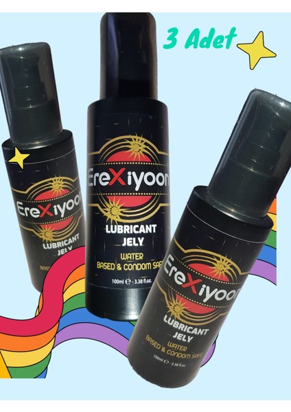 Lubricant Jel Anal,vajinal ve Oral Cinsel Jel 3 Ad 100 ml