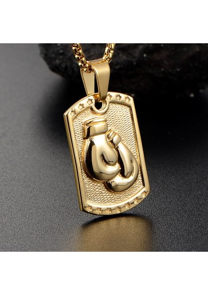 Gümüş Kişilik Moda Boks Eldiveni Kolye Kolye Erkekler Için Boxer Yaratıcı Tasarım Aksesuarları Hediye (Yurt Dışından) fiyatları