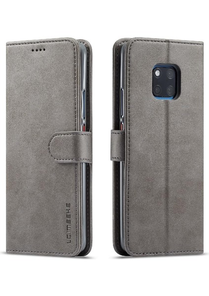 Huawei Mate 20 Için Kılıf Pro Buzağı Doku Yatay Çevir Deri Kılıf (Yurt Dışından)