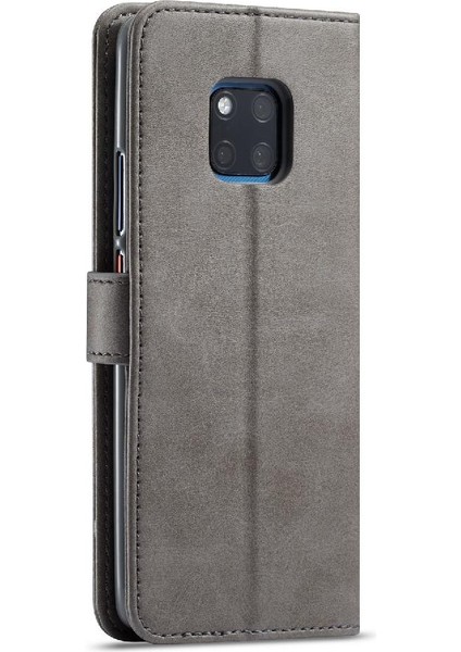 Huawei Mate 20 Için Kılıf Pro Buzağı Doku Yatay Çevir Deri Kılıf (Yurt Dışından)