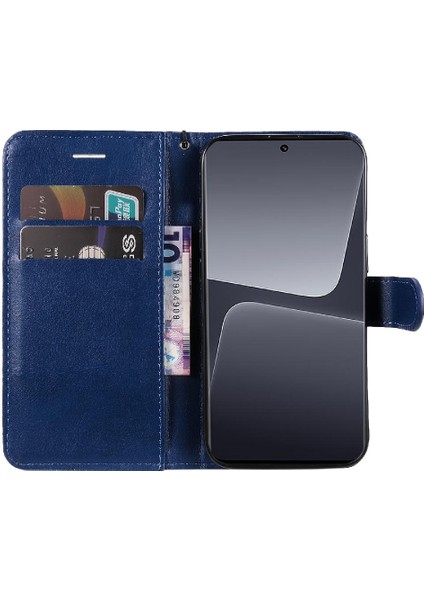 Kart Yuvası Iş ile Xiaomi 13 Pro Klasik Düz Renk Için Flip Case (Yurt Dışından) indirimleri