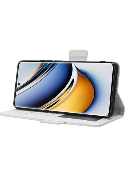 Realme 11 Pro 5g Pu Deri Manyetik Cüzdan Kart Yuvaları Tutucu Için Kılıf (Yurt Dışından)