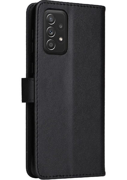 Kart Yuvası Klasik Düz Renk ile Samsung Galaxy A73 5g Için Flip Case (Yurt Dışından) indirimleri