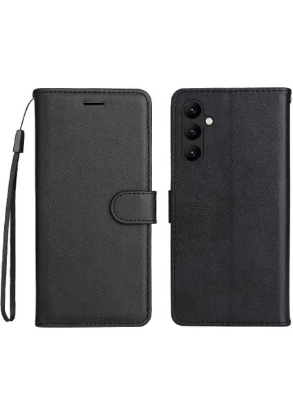 Samsung Galaxy A34 5g Için Flip Case Kart Yuvası ile Yüksek Kaliteli Deri (Yurt Dışından)