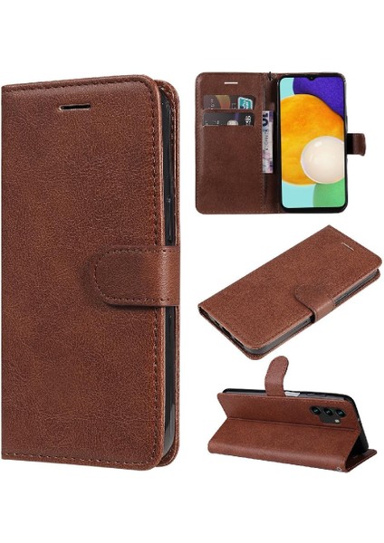 Kart Yuvası ile Samsung Galaxy A13 4g Yüksek Kalite Deri Için Flip Case (Yurt Dışından)