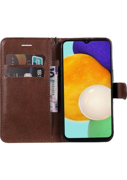 Kart Yuvası ile Samsung Galaxy A13 4g Yüksek Kalite Deri Için Flip Case (Yurt Dışından) indirimleri