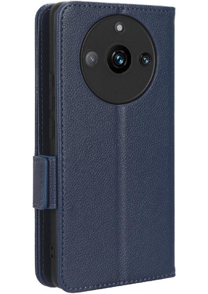 Realme 11 Pro 5g Pu Deri Manyetik Cüzdan Kart Yuvaları Tutucu Için Kılıf (Yurt Dışından)