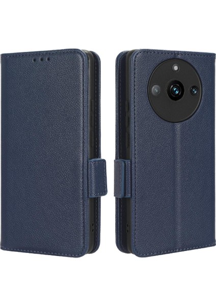Realme 11 Pro 5g Pu Deri Manyetik Cüzdan Kart Yuvaları Tutucu Için Kılıf (Yurt Dışından)