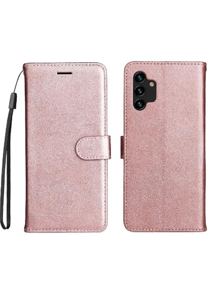Kart Yuvası ile Samsung Galaxy A13 4g Yüksek Kalite Deri Için Flip Case (Yurt Dışından)
