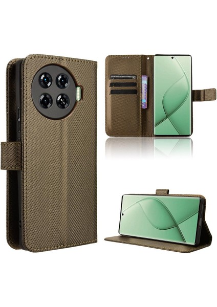 Oneplus Nord Ce 4 5g Için Kılıf Kapak Kart Tutucu Kickstand Manyetik Cüzdan (Yurt Dışından)