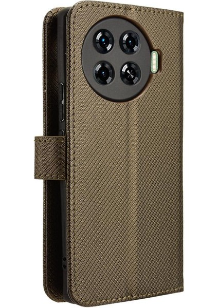 Oneplus Nord Ce 4 5g Için Kılıf Kapak Kart Tutucu Kickstand Manyetik Cüzdan (Yurt Dışından)