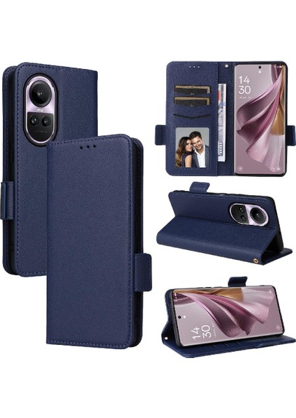 Oppo Için Kılıf Oppo 10 Pro 5g Pu Deri Kart Yuvaları Tutucu Manyetik Yan (Yurt Dışından) indirimleri