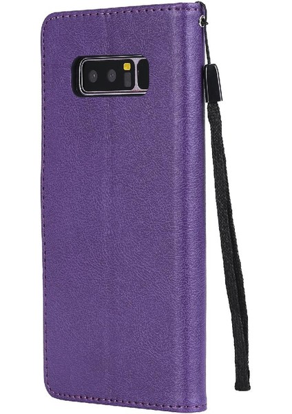 Kart ile Samsung Galaxy Not 8 Iş Cüzdan Telefon Kılıfı Için Flip Case (Yurt Dışından)