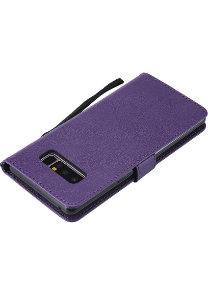 Kart ile Samsung Galaxy Not 8 Iş Cüzdan Telefon Kılıfı Için Flip Case (Yurt Dışından)