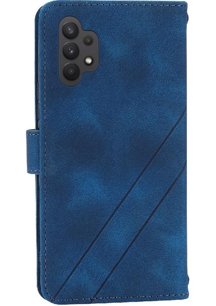 Samsung Galaxy A12 5g Kredi Kartı Tutucu Bilek Kayışı Pu Için Filp Durumda (Yurt Dışından)