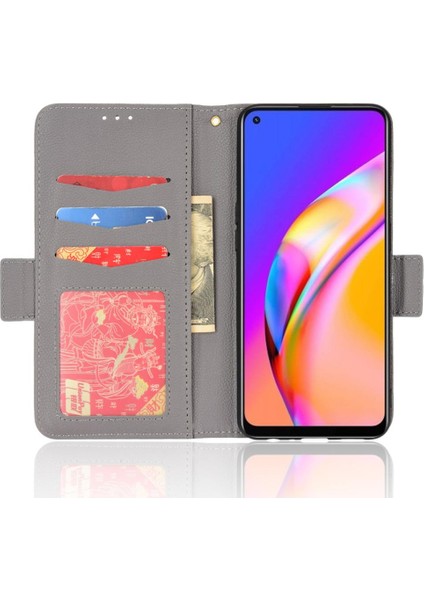 Oppo A94 4g Kart Yuvaları Için Kılıf Tutucu Yan Toka Cüzdan Pu Deri (Yurt Dışından) fiyatları