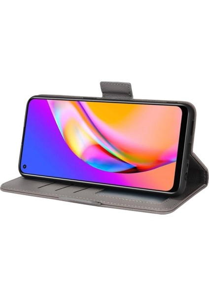 Oppo A94 4g Kart Yuvaları Için Kılıf Tutucu Yan Toka Cüzdan Pu Deri (Yurt Dışından) modelleri