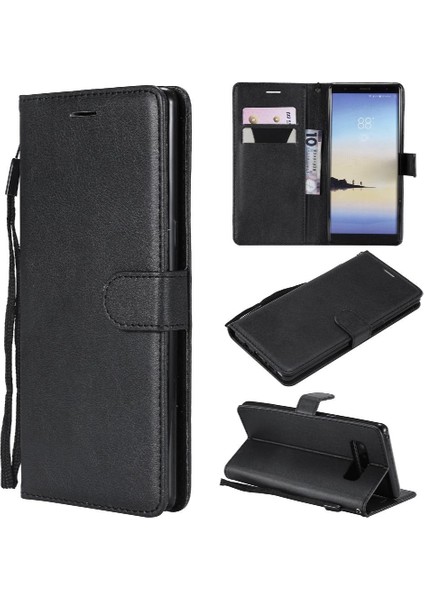 Kart ile Samsung Galaxy Not 8 Iş Cüzdan Telefon Kılıfı Için Flip Case (Yurt Dışından)