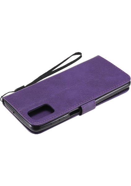 Samsung Galaxy M51 Yüksek Kaliteli Deri Iş Cüzdan Kılıf Için Flip Case (Yurt Dışından)