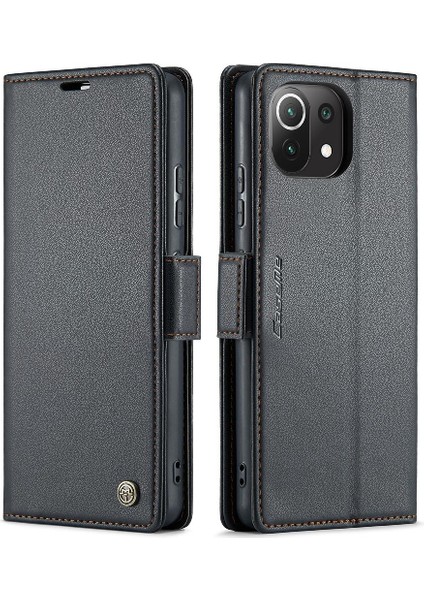 Xiaomi 11 Lite Anti Dolandırıcılık Darbeye Dayanıklı Durumda Kickstand Kart (Yurt Dışından)